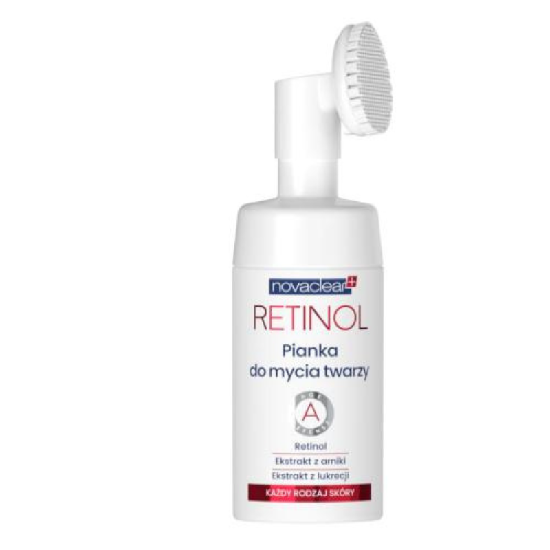 Retinol Pianka do mycia twarzy, 100ml NOVOCLEAR