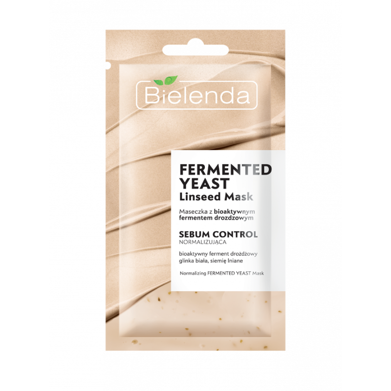 DROŻDŻE FERMENTED YEAST Linseed Mask Bielenda