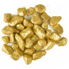 Kamienie dekoracyjne złote w choince