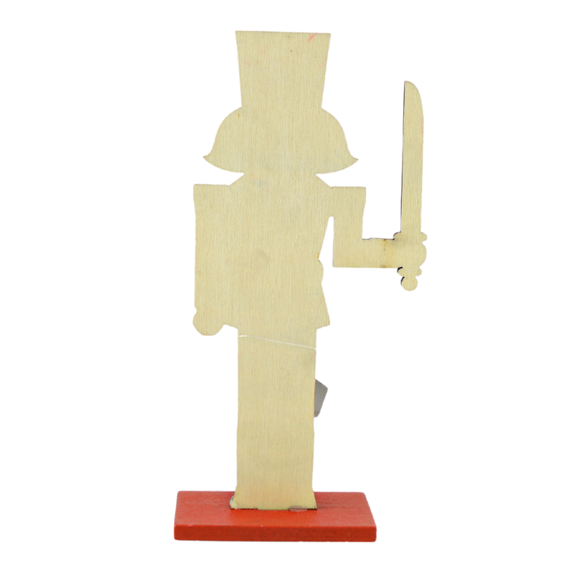 Drewniany Dziadek do orzechów 18,5 cm