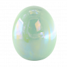 Figurka jajko ceramiczne turkusowe 15cm SACO