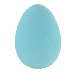Figurka jajko niebieskie...