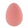 Figurka jajko różowe flokowane 16cm Paula