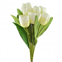 Bukiet Tulipany Białe 45cm