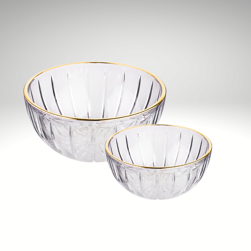 Salaterka szklana 12,5cm Venus Gold Altom Design