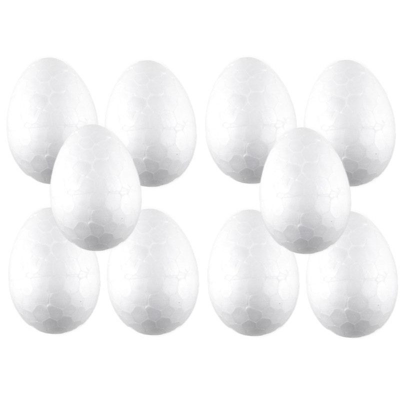 Styropianowe białe  jajko 4cm Czakos