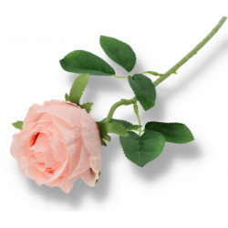 Gałązka róża jasny róż 50 cm