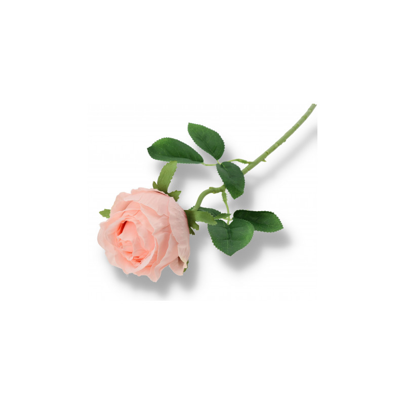 Gałązka róża jasny róż 50 cm