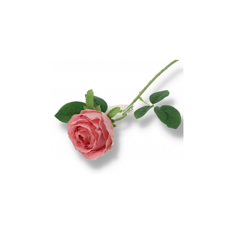 Gałązka róża brudny róż 50 cm