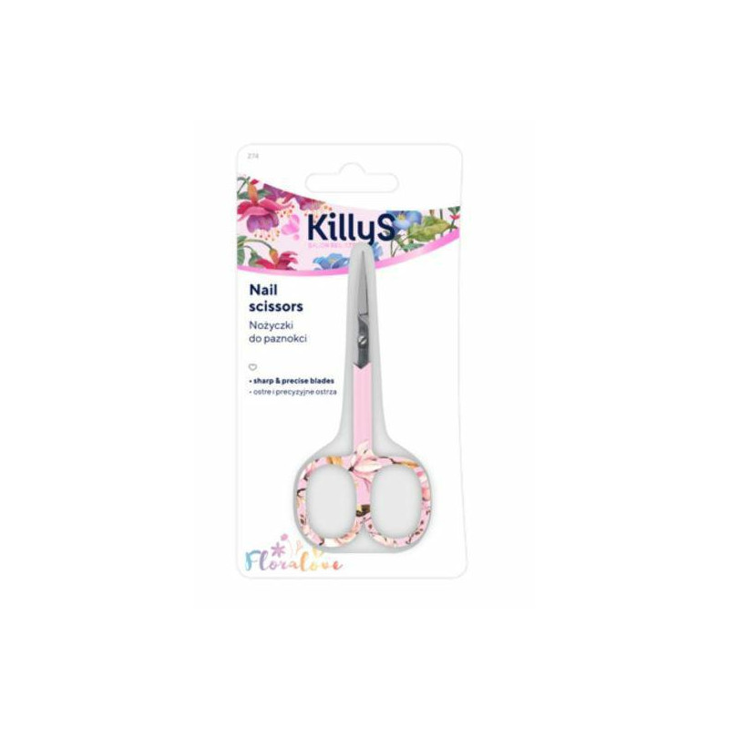 Nożyczki do paznokci Floralove Kwiaty KillyS