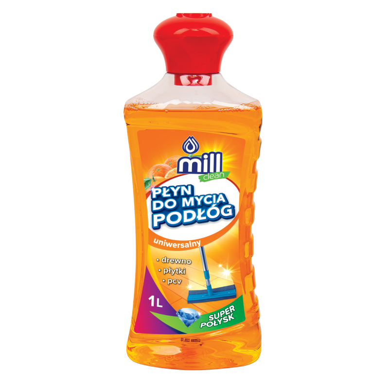 MILL clean płyn do podłóg – pomarańcza 1l