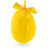 Figurka Jajko Flokowane Zawieszka Żółte 22 cm Wielkanoc Paula