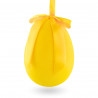 Figurka Jajko Flokowane Zawieszka Żółte 17 cm Wielkanoc Paula
