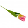 Gałązka Tulipan Sztuczny Dwukolorowy Róż 1 szt. 50 cm Saco