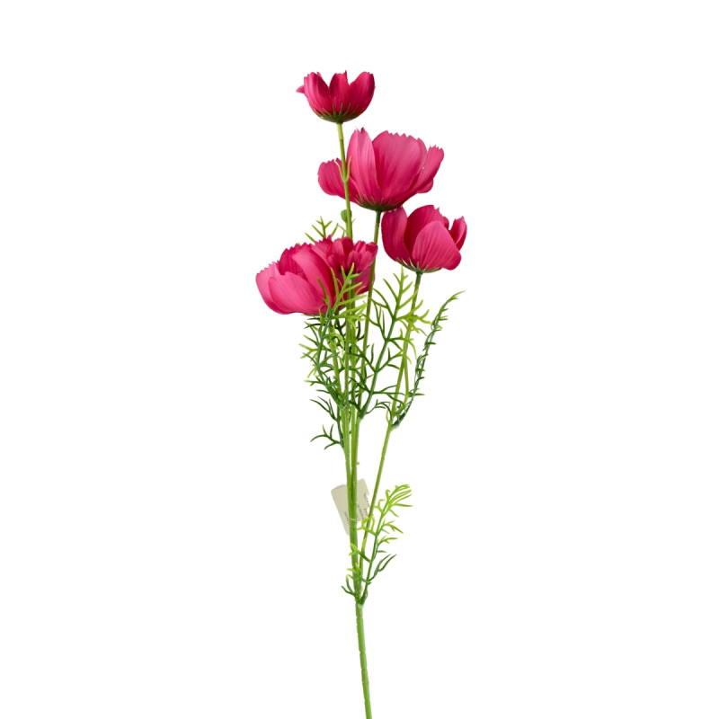 Bukiet Sztucznych Kwiatów Kosmos Różowe 80 cm Saco