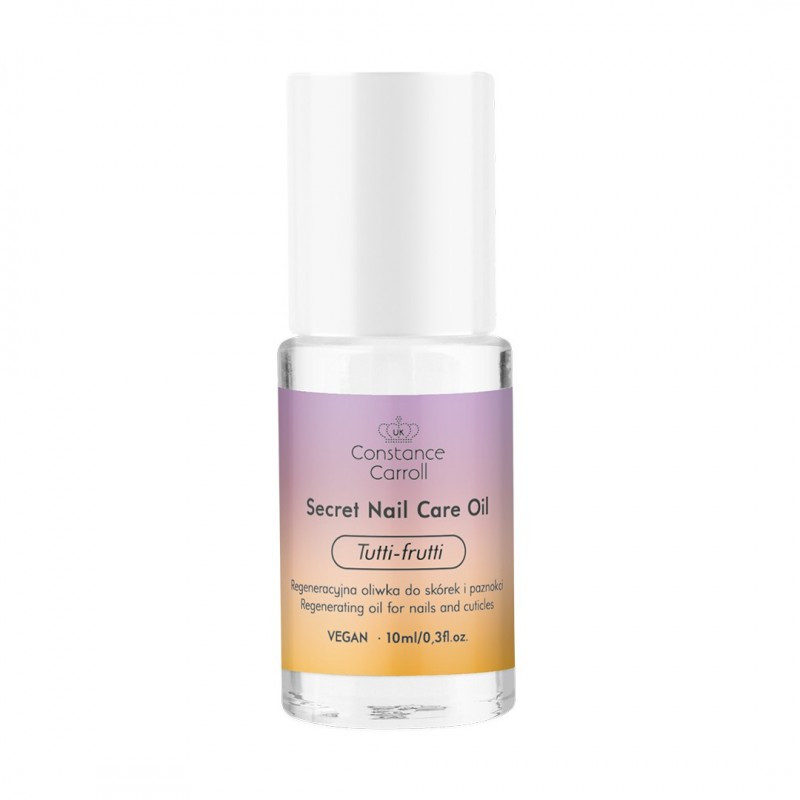 Regeneracyjna Oliwka do skórek Secret Nail Care Oil 05 Tuti-Frutti 10ml Constance Carroll