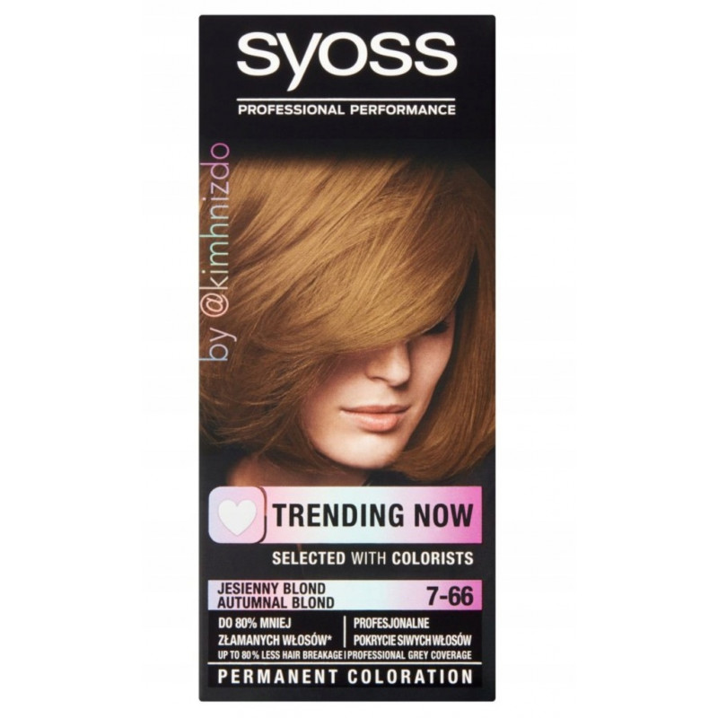 Syoss Permanent Coloration 7-66 Jesienny blond