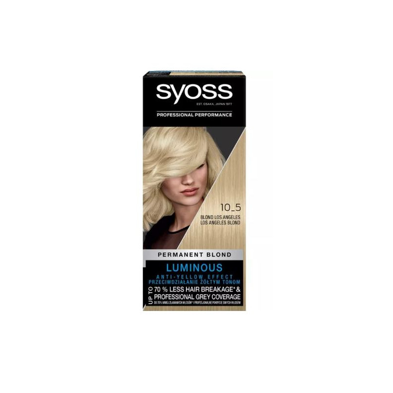 Syoss Permanent Coloration 10-5 Blond Los Angeles