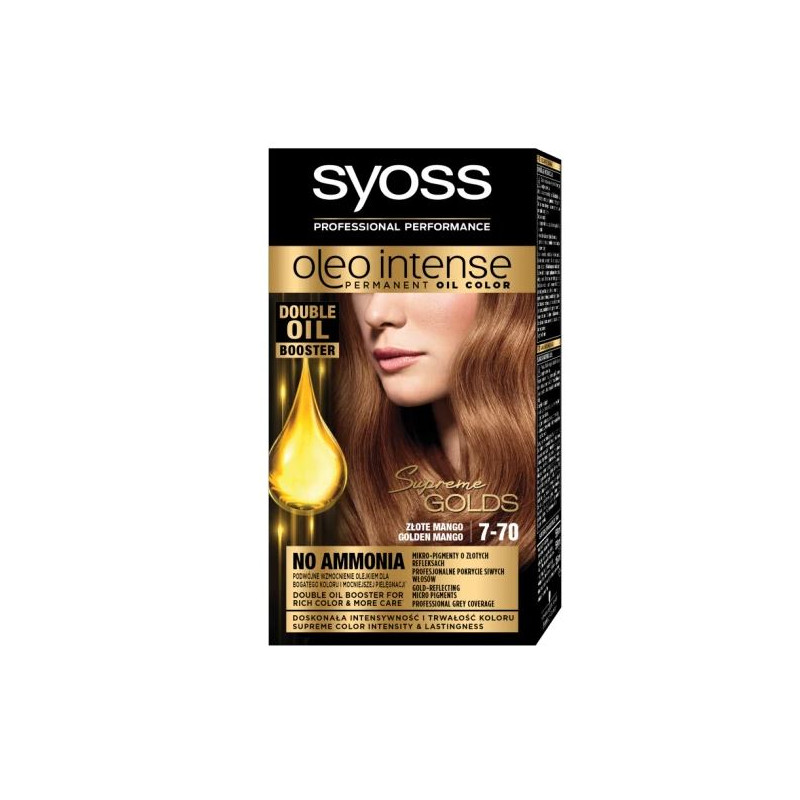 Oleo Intense Syoss Farba 7-70 Złote Mango