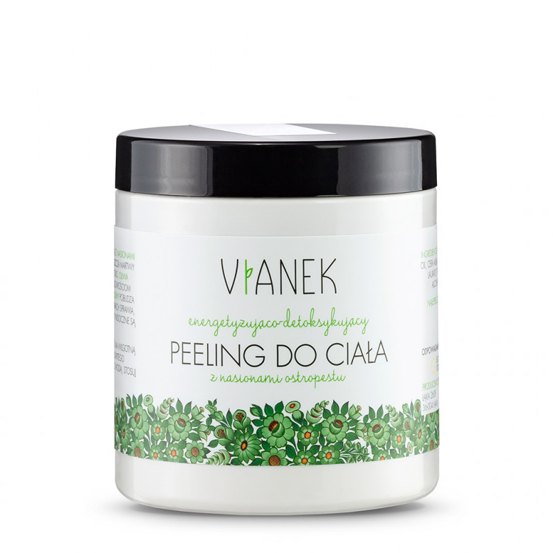 Energetyzująco-detoksykujący peeling do ciała Vianek