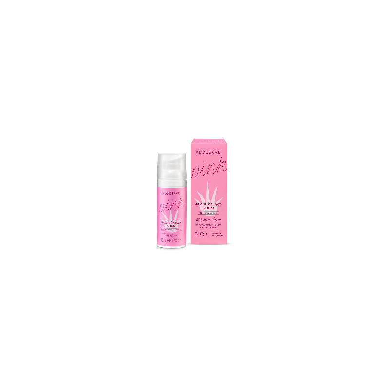 ALOESOVE PINK Krem nawilżający do twarzy na dzień SPF30 50ml Sylveco