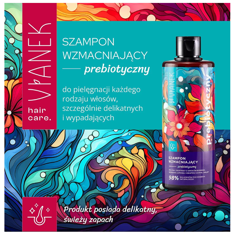 VIANEK Prebiotyczny szampon wzmacniający 300ml