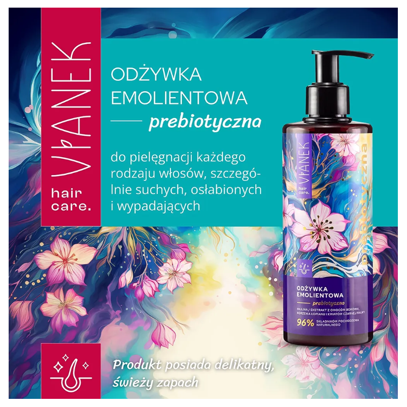 VIANEK Prebiotyczna odżywka emolientowa 300ml