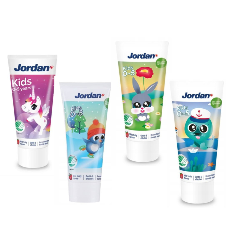 Jordan Kids Pasta do zębów dla dzieci 0-5 lat 50ml