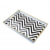 BLANCHE LINES Stripes Taca dekoracyjna 40x26x3,5cm MONDEX