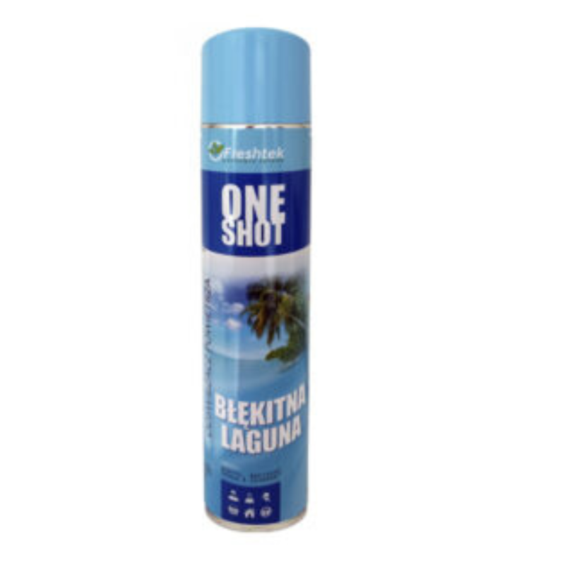 Freshtek ONE SHOT neutralizator zapachów Błękitna Laguna 600 ml