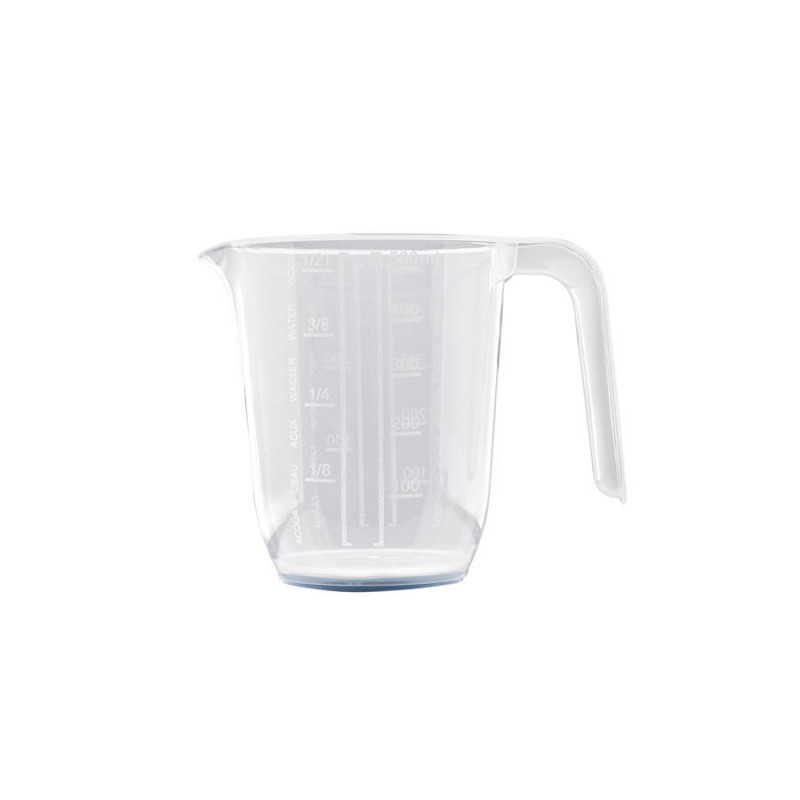 Dzbanek plastikowy z miarką i uchwytem antypoślizgowy 500ml