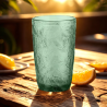 Szklanka do wody i soków Long Tropic Florina 380 ml zielona