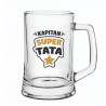 Kufel do piwa Kapitan Super Tata Oslo GLASMARK 500ml