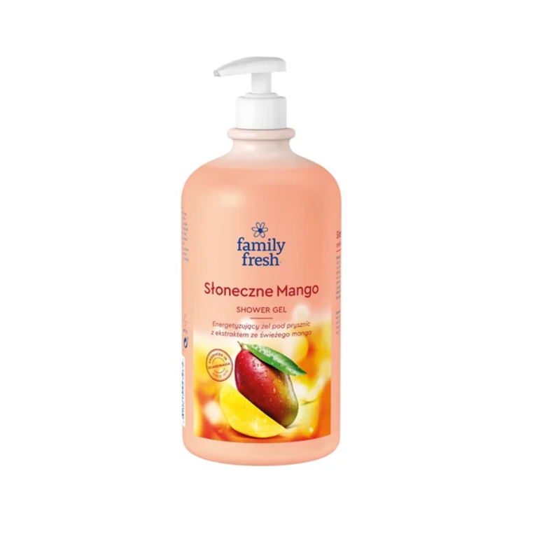 Soraya Family Fresh Słoneczne Mango żel pod prysznic z pompką 1000 ml