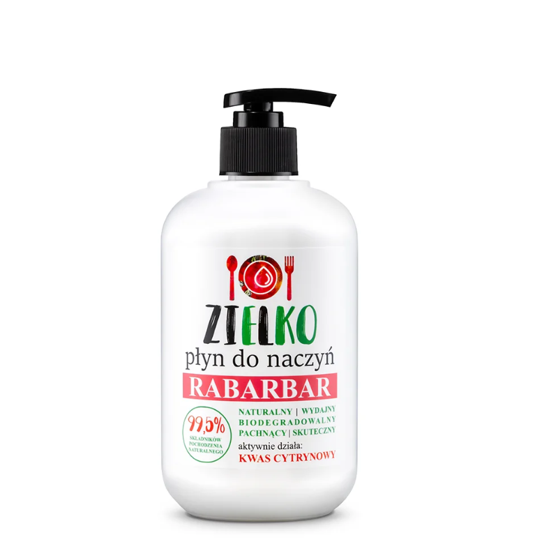 ZIELKO Płyn do mycia naczyń RABARBAR 500ml