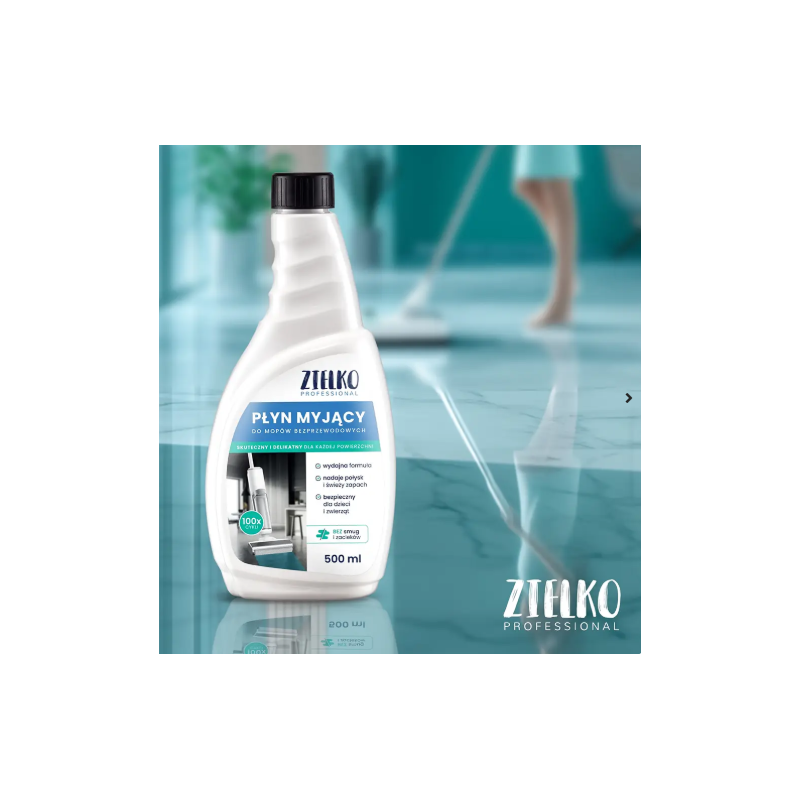 ZIELKO Płyn myjący do mopów bezprzewodowych 500ml