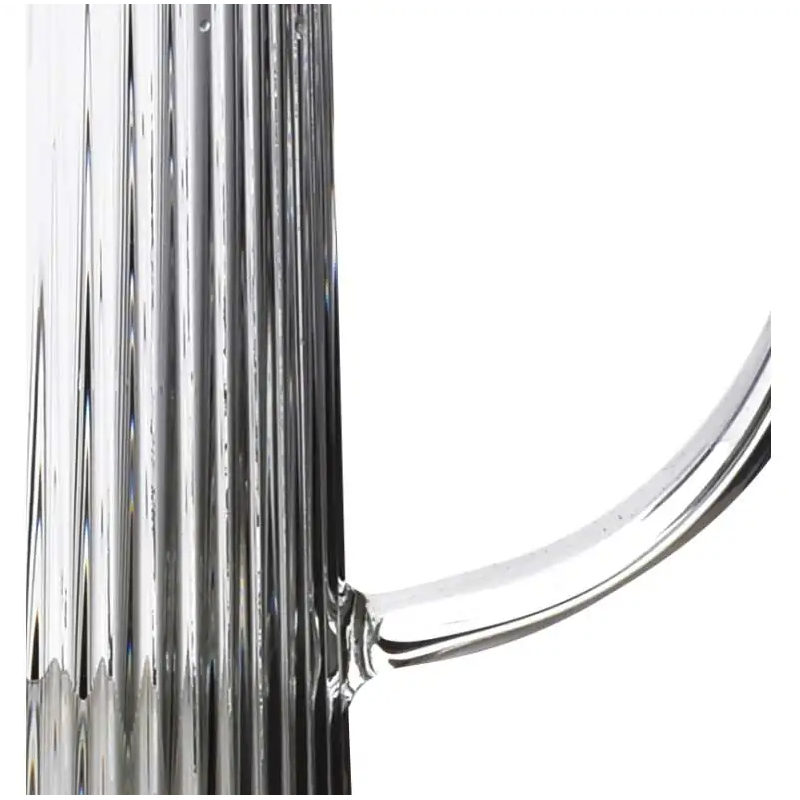 Dzbanek ze szkła borokrzemowego 1,3L Prążki MODERN KITCHEN