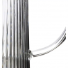 Dzbanek ze szkła borokrzemowego 1,3L Prążki MODERN KITCHEN
