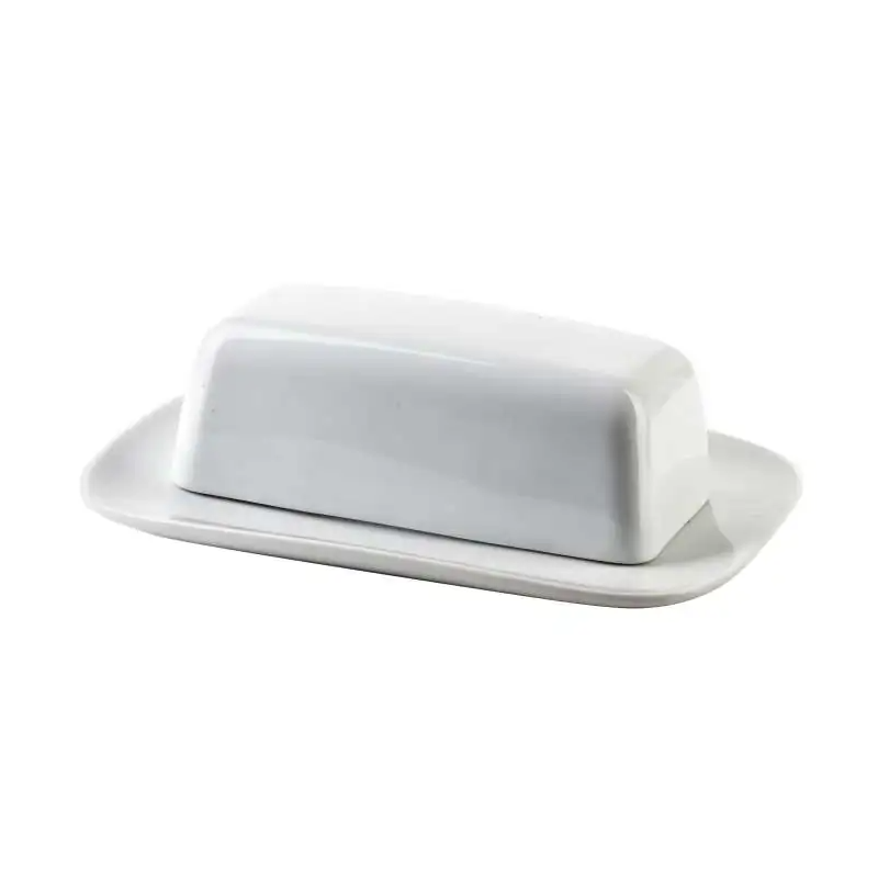 BASIC Maselnica na osełkę biała 20,5x14,5xh7 Mondex