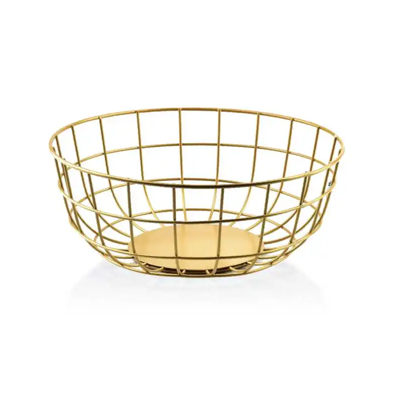 CEDRIC Miska złota 31.5xh13cm kosz dekoracyjny Mondex
