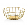 CEDRIC Miska złota 25xh10cm kosz dekoracyjny Mondex
