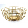CEDRIC Miska złota 25xh10cm kosz dekoracyjny Mondex