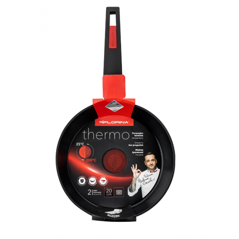 Patelnia Aluminiowa Thermo 20 cm by Mateusz Gessler