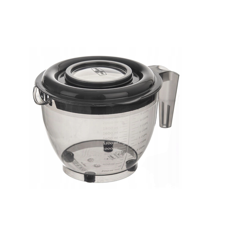 Miska kuchenna do miksowania antracytowa miarka 2,5L Grano Praktyczna