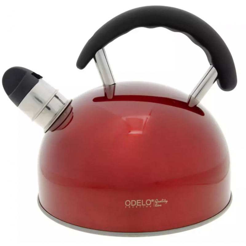 CZAJNIK 2,0L Z GWIZDKIEM CZERWONY ODELO