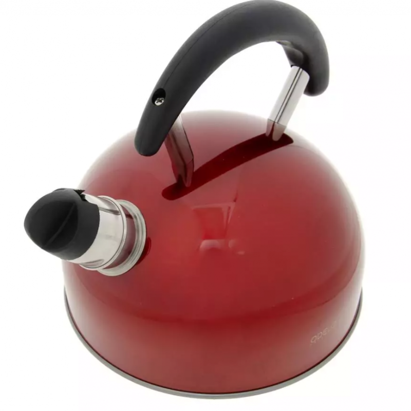 CZAJNIK 2,0L Z GWIZDKIEM CZERWONY ODELO