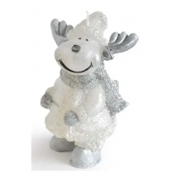 ŚWIECA ŁOŚ FIGURA 10X13CM...