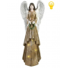 ANGEL Figurka LED 23x13x63 cm