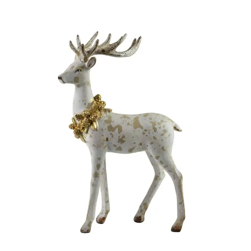 SANTA LILA Figura 18x8,5x28 cm renifer