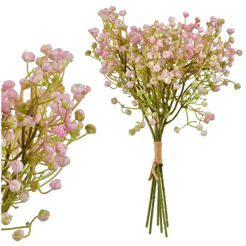 Kwiat sztuczny Gipsówka pęczek x6 15x15x33 cm Aw25 VIRIDIS